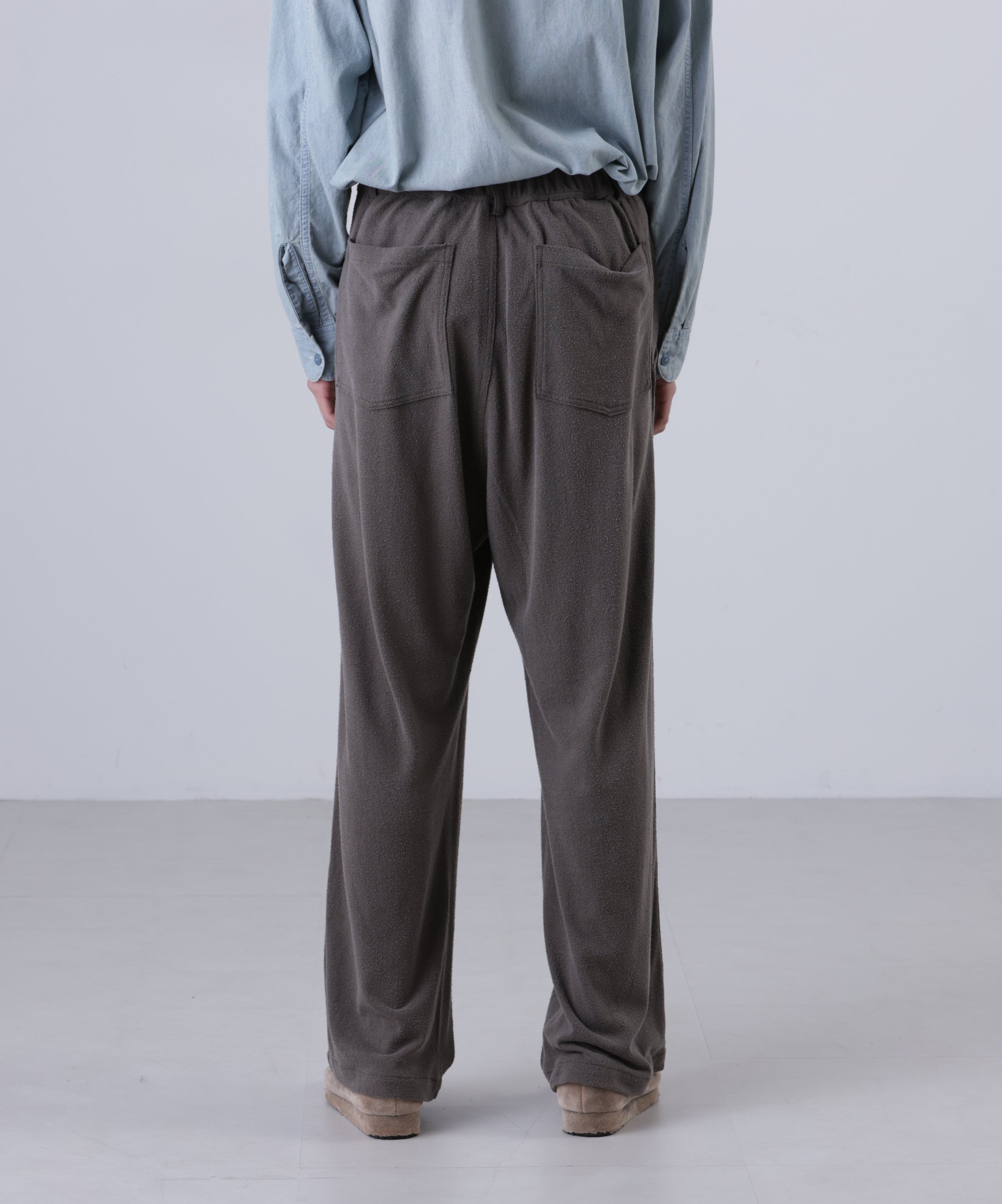 EASY TROUSERS ‐Silk noil Jersey‐ | SEVEN BY SEVEN