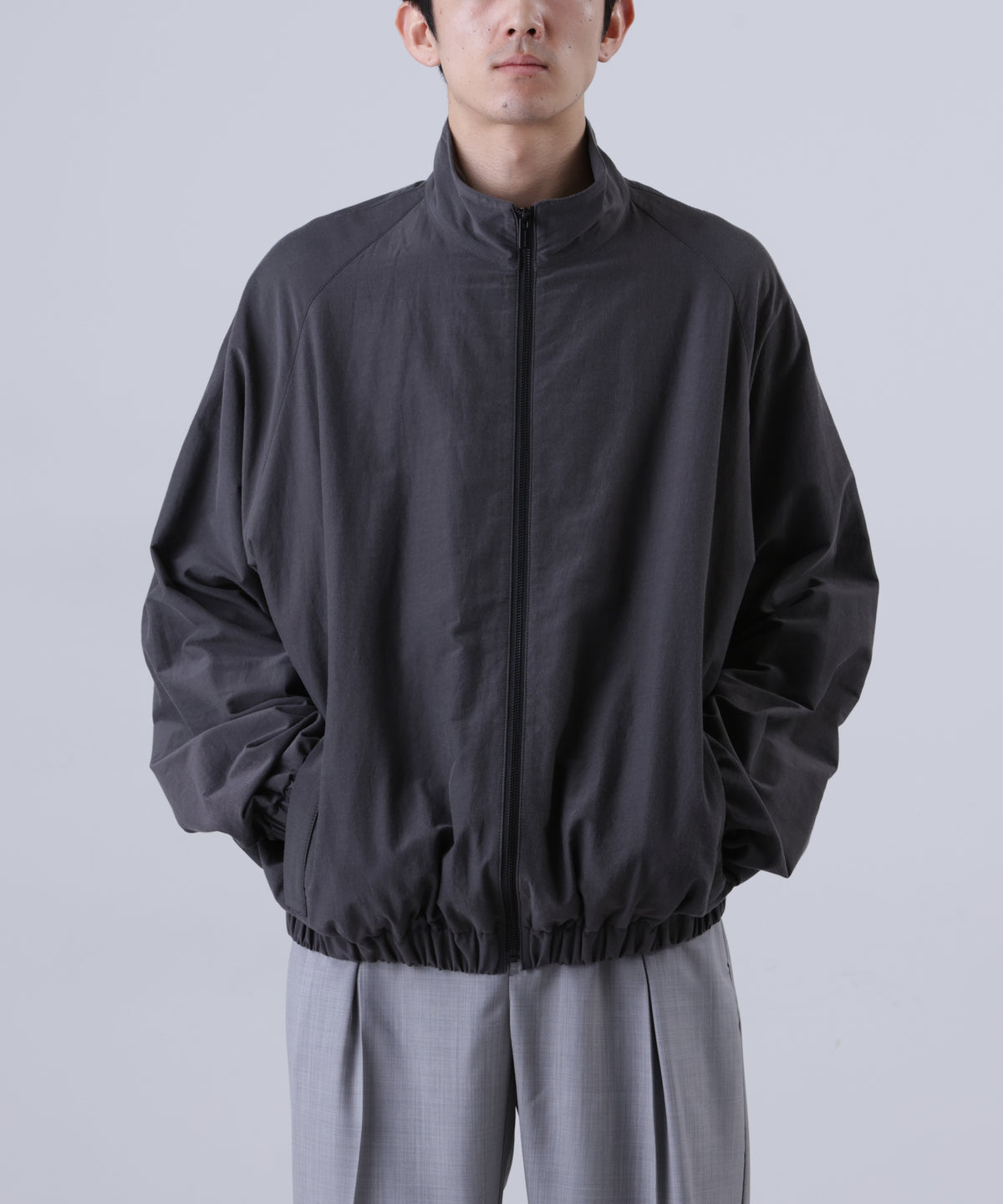 TRAINING BLOUSON ‐Double Face Cotton Silk‐