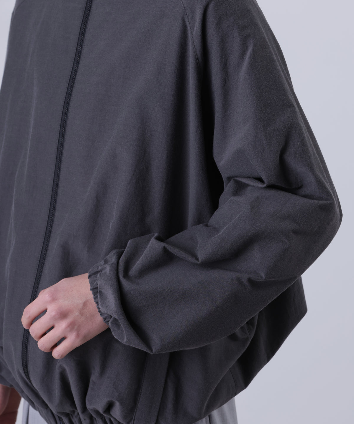 TRAINING BLOUSON ‐Double Face Cotton Silk‐
