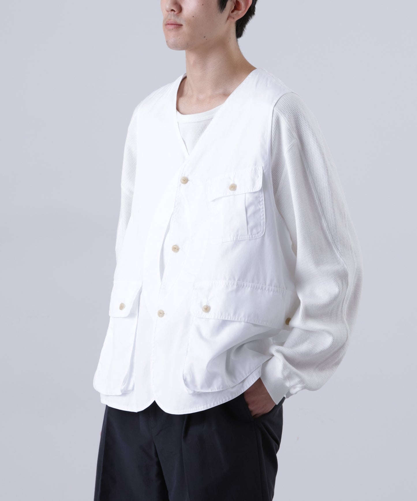 HALFMOON POCKET HUNTING VEST ‐120 thread count broad‐