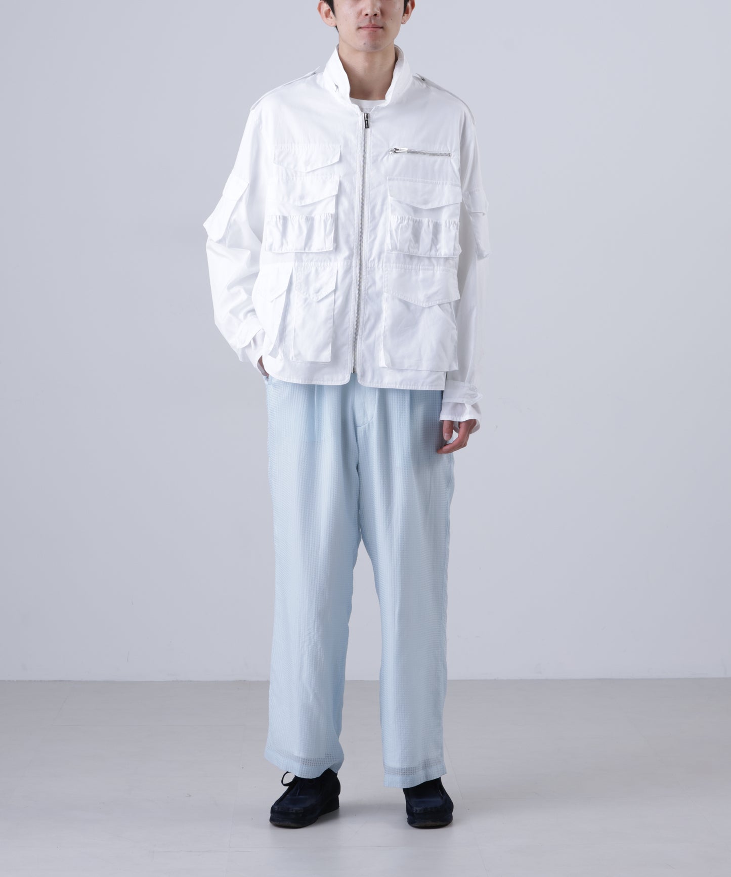 HUNTING BLOUSON ‐120 thread count broad‐