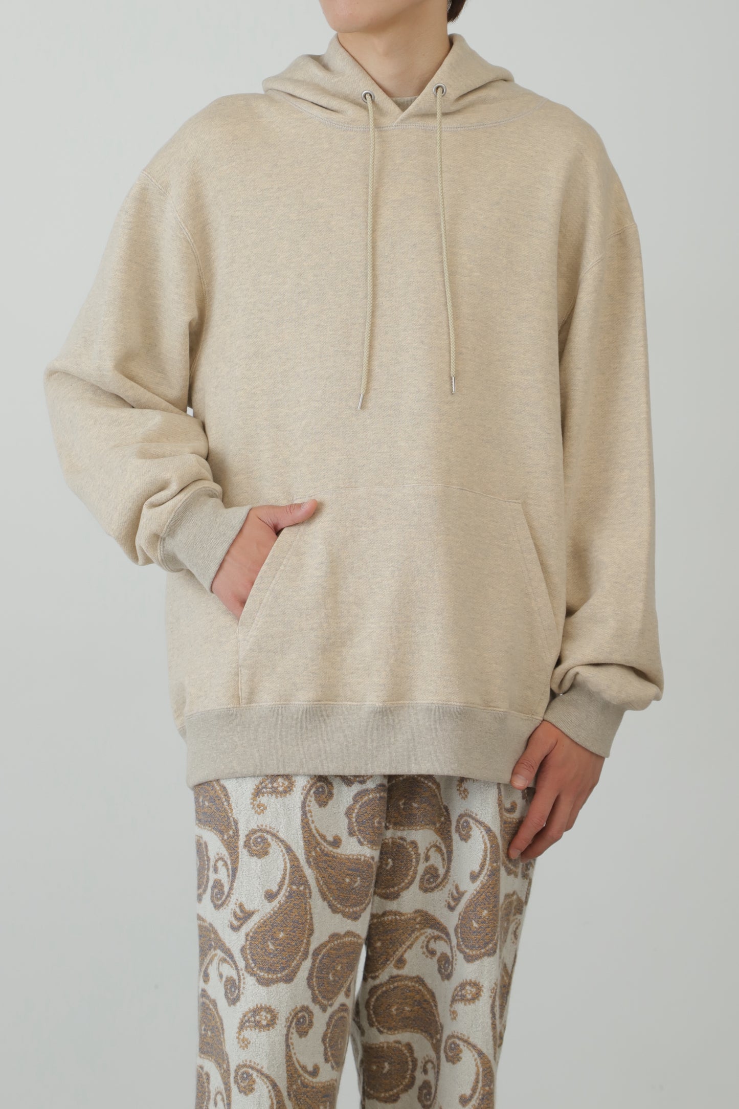 PULLOVER HOODIE
‐Raffy loopback‐