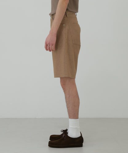 5PK COTTON PIQUE WIDE SHORT PANTS - Unstained organic cotton -