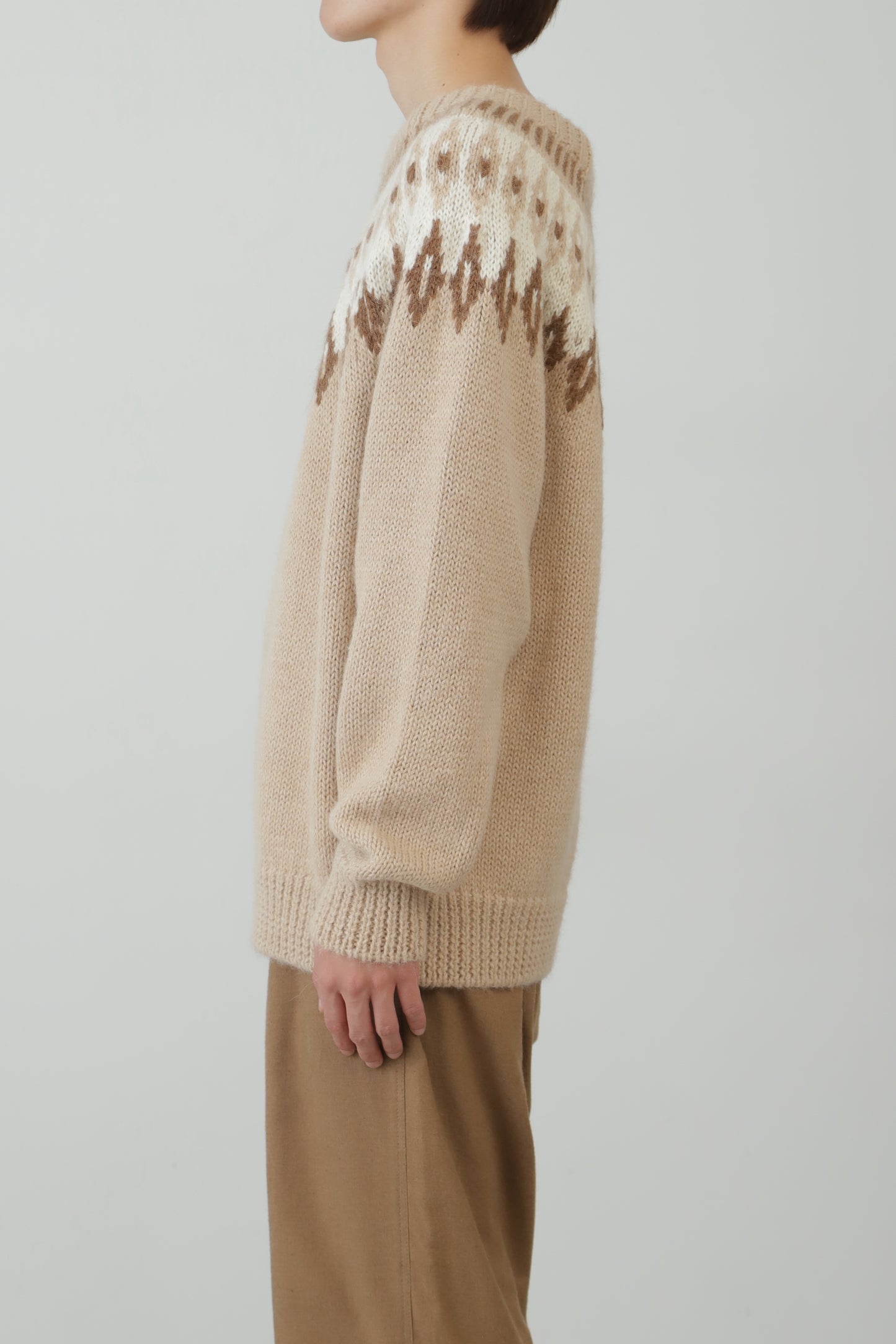 NORDIC SWEATER ‐Fine alpaca‐