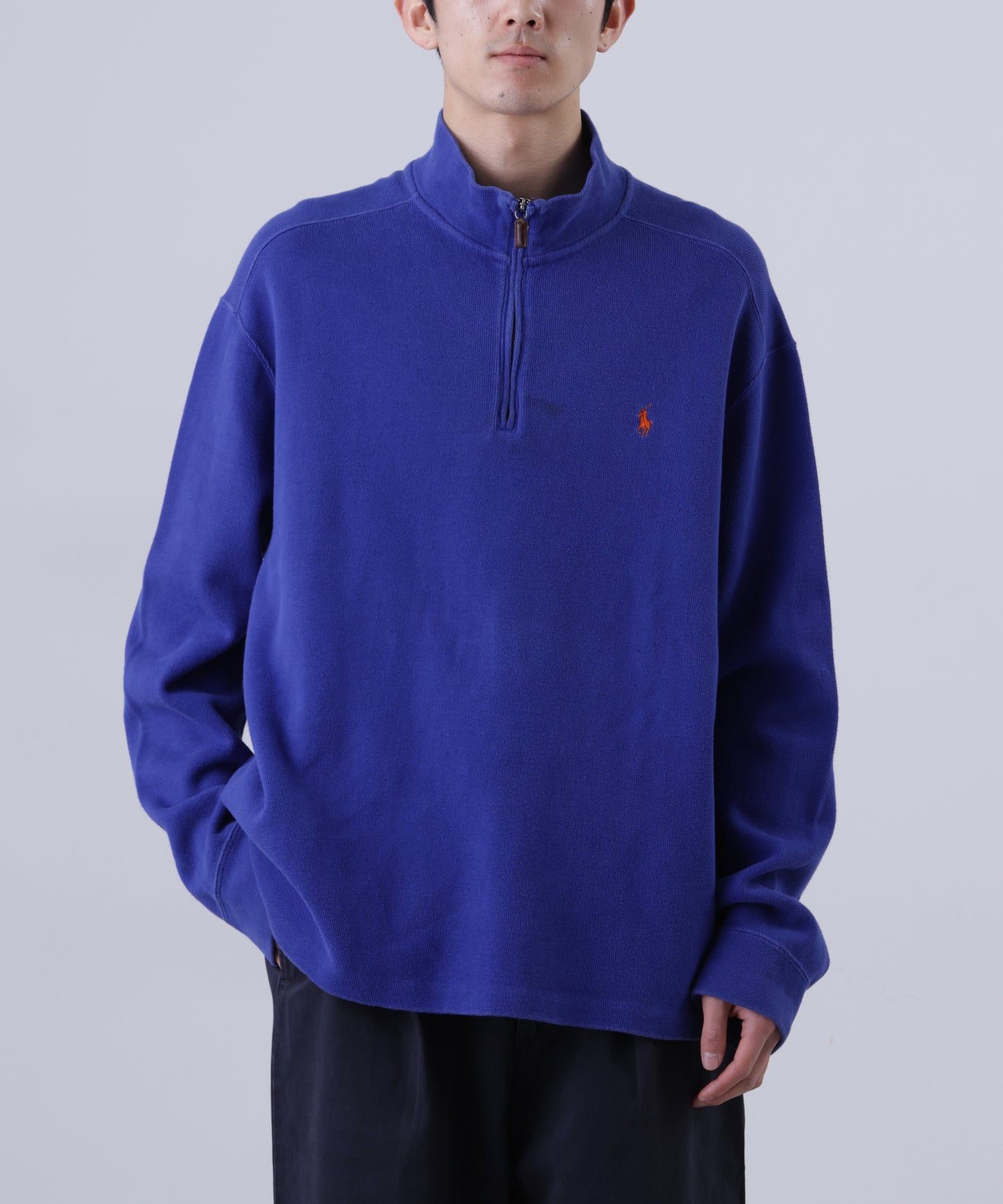 RALPH HALFZIP SWEAT