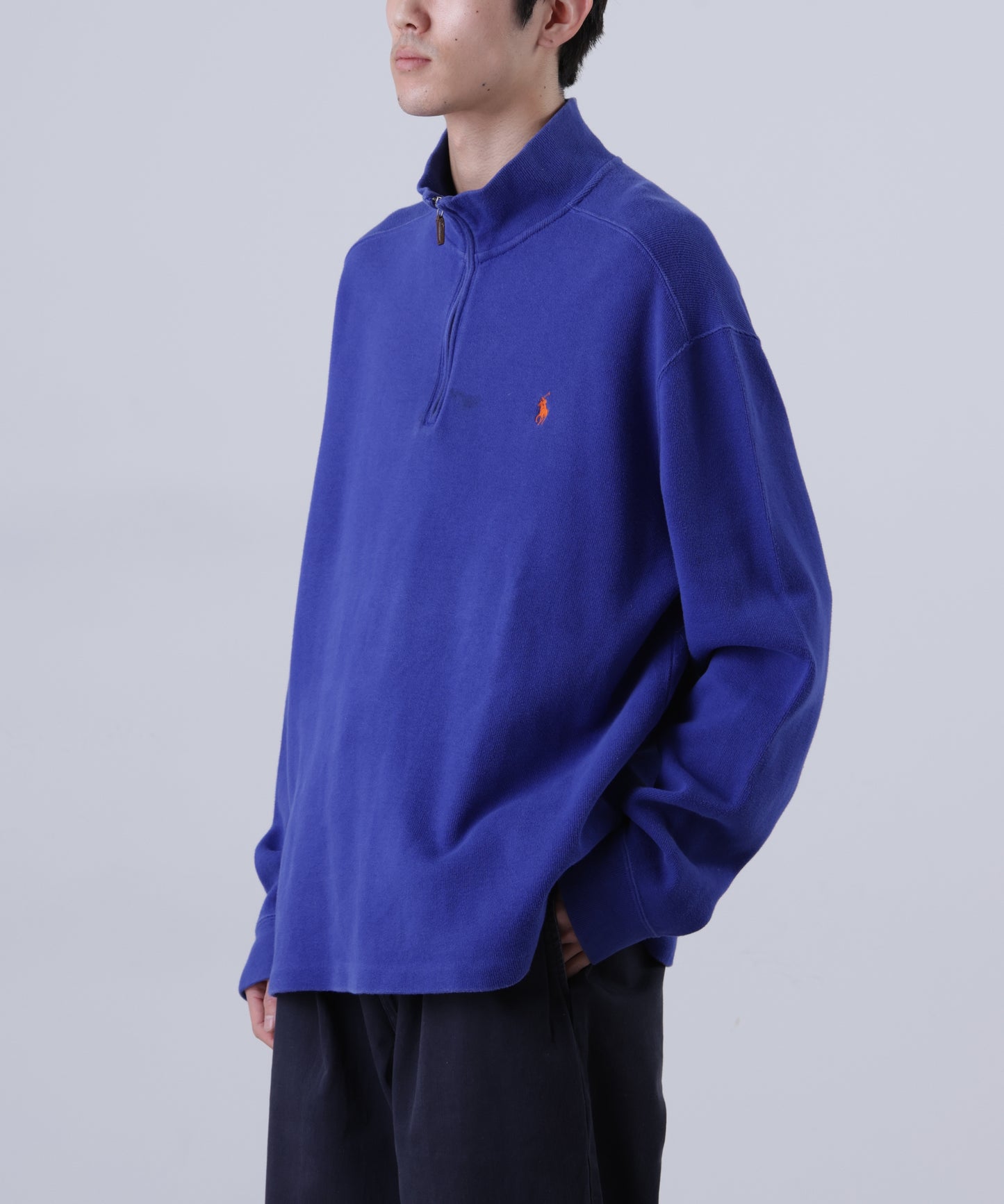 RALPH HALFZIP SWEAT