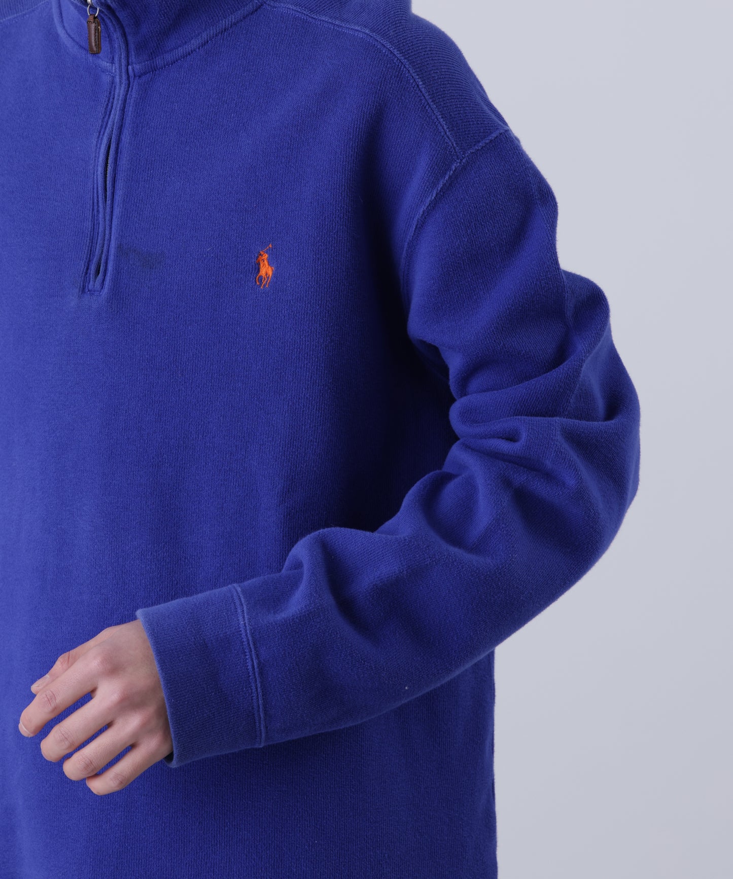 RALPH HALFZIP SWEAT