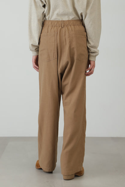 EASY TROUSERS ‐Unstained organic cotton‐