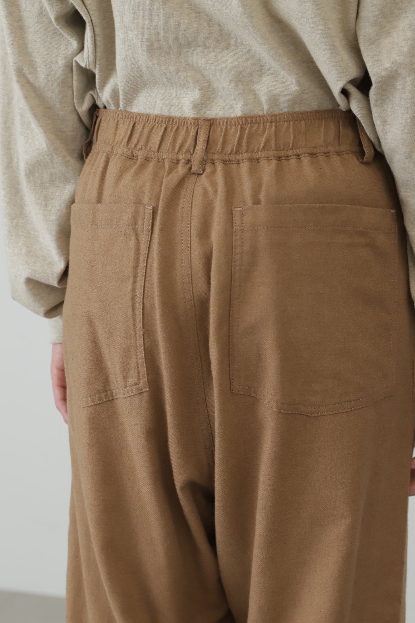 EASY TROUSERS ‐Unstained organic cotton‐