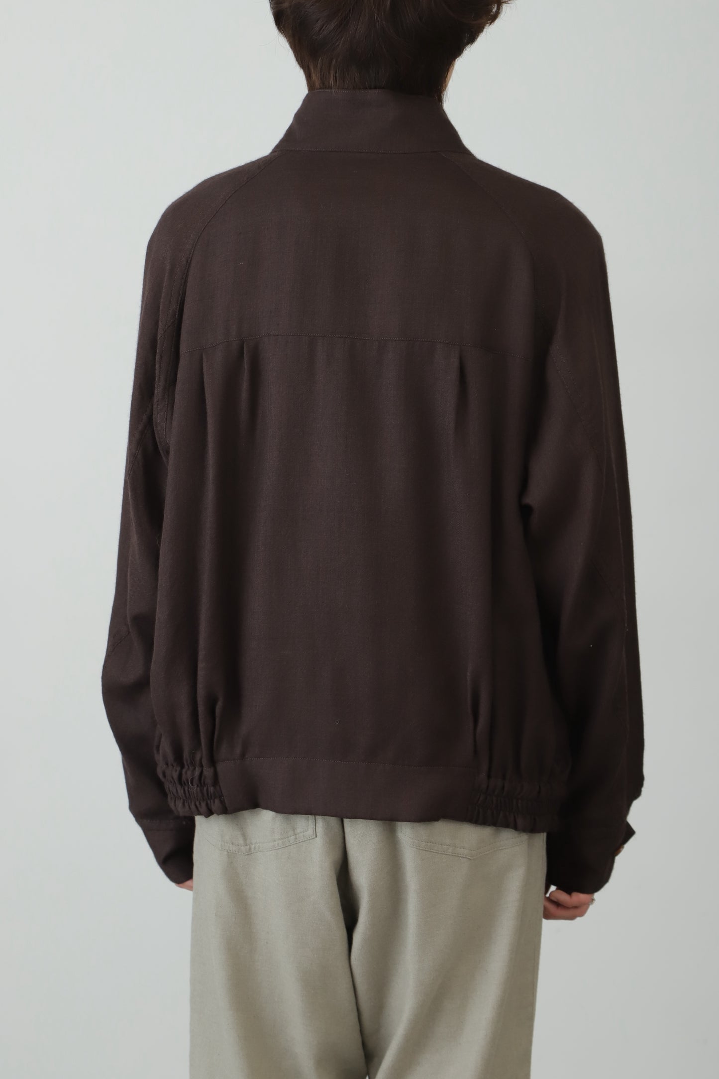 DRIZZLER JACKET ‐Kashmir Super fine wool‐