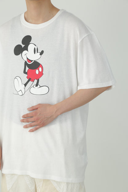 GAUZE TEE - Mickey print -