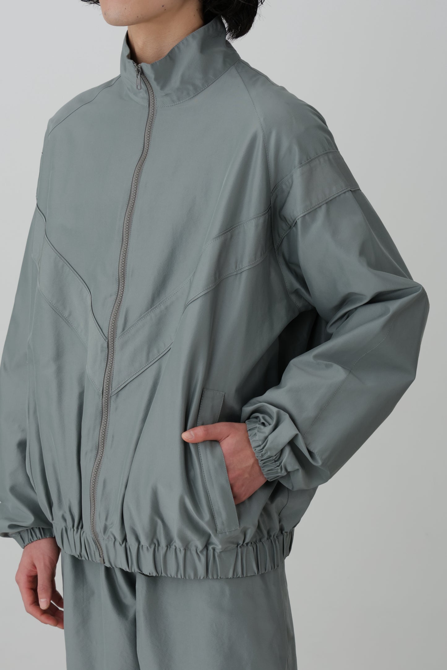 TRAINING BLOUSON- Silk / Nylon -