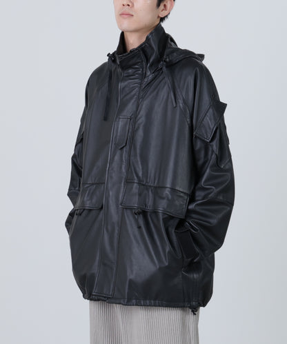 LEATHER MILITARY PARKA ‐Type：Generation two/Level six‐
