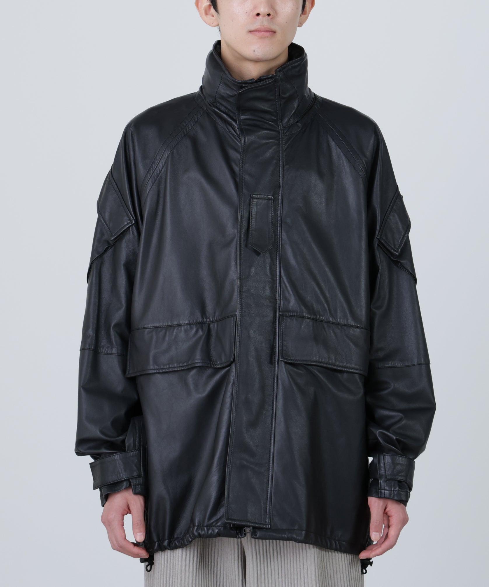 LEATHER MILITARY PARKA ‐Type：Generation two/Level six‐ | SEVEN BY