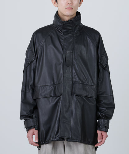 LEATHER MILITARY PARKA ‐Type：Generation two/Level six‐