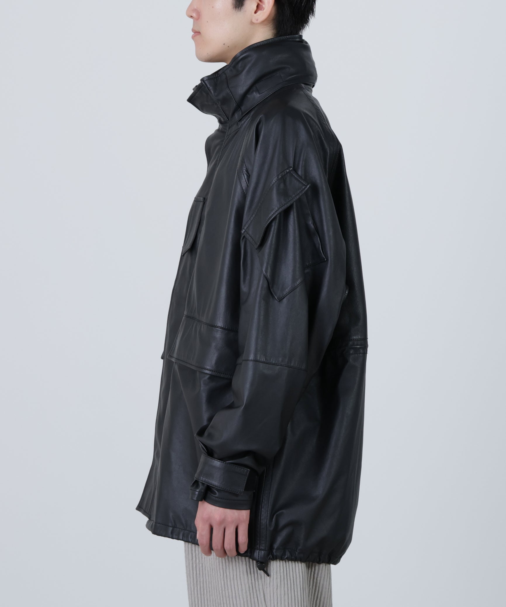 LEATHER MILITARY PARKA ‐Type：Generation two/Level six‐ | SEVEN BY