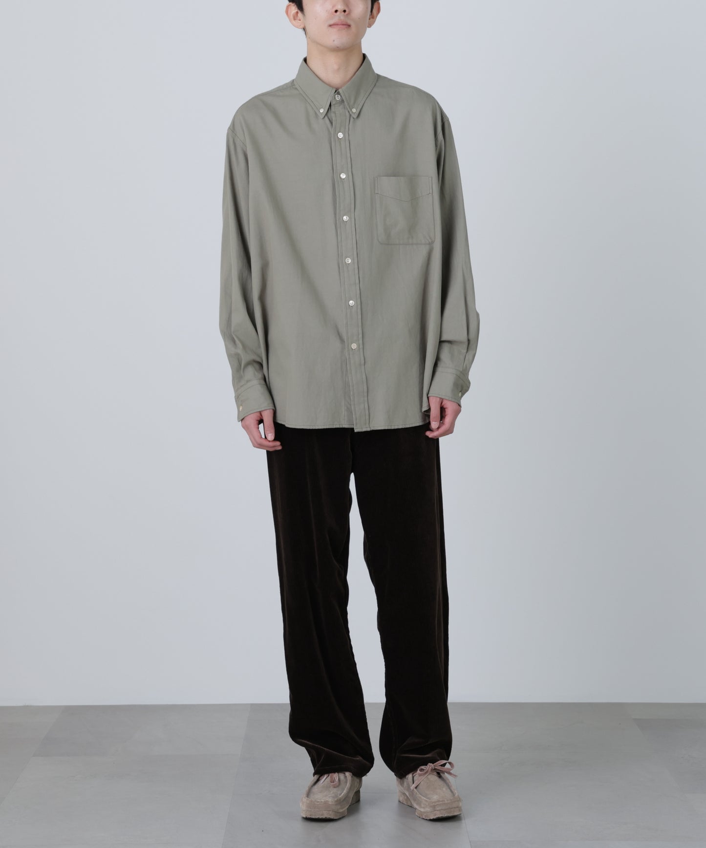 TWILL BUTTON DOWN SHIRTS ‐Tightly woven Cotton‐