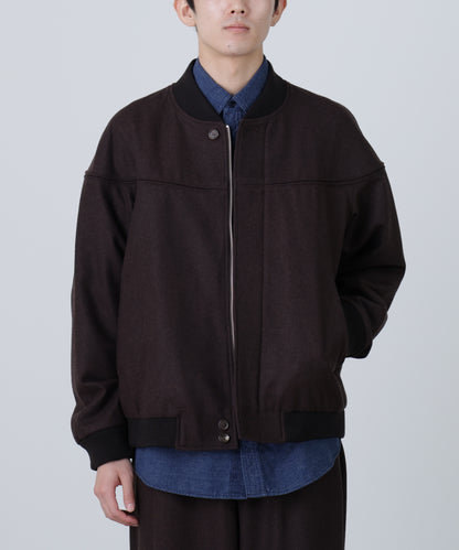 DERBY JACKET ‐Powder melton‐