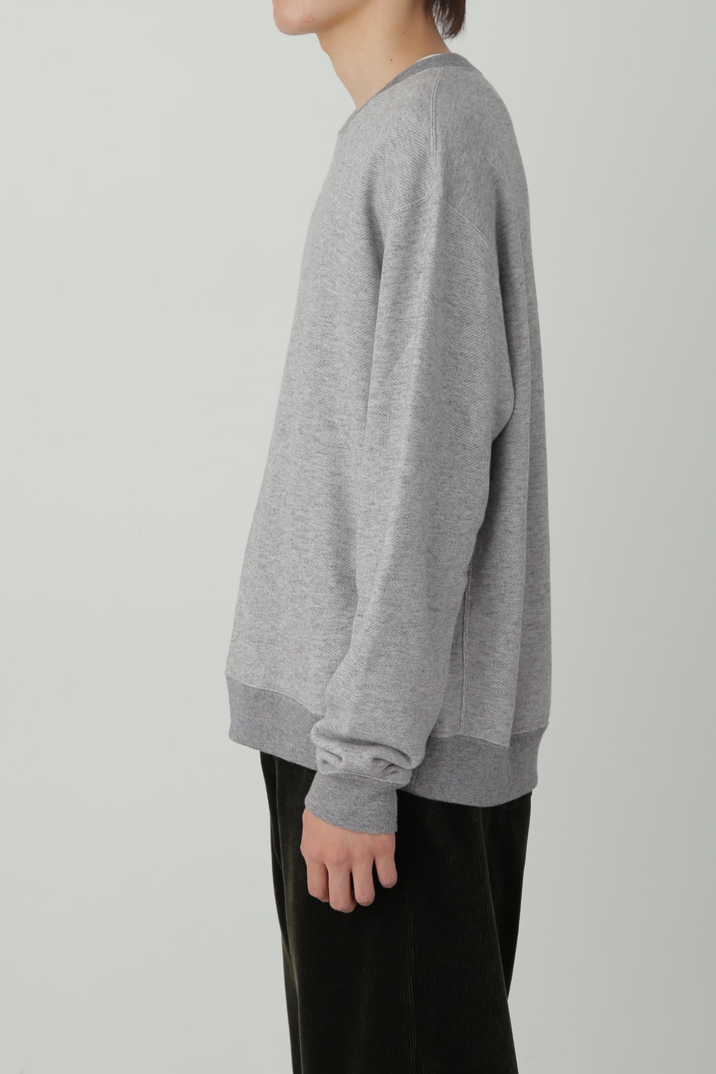 RAGLAN SLEEVE SWEAT SHIRTS ‐Cotton / Wool‐