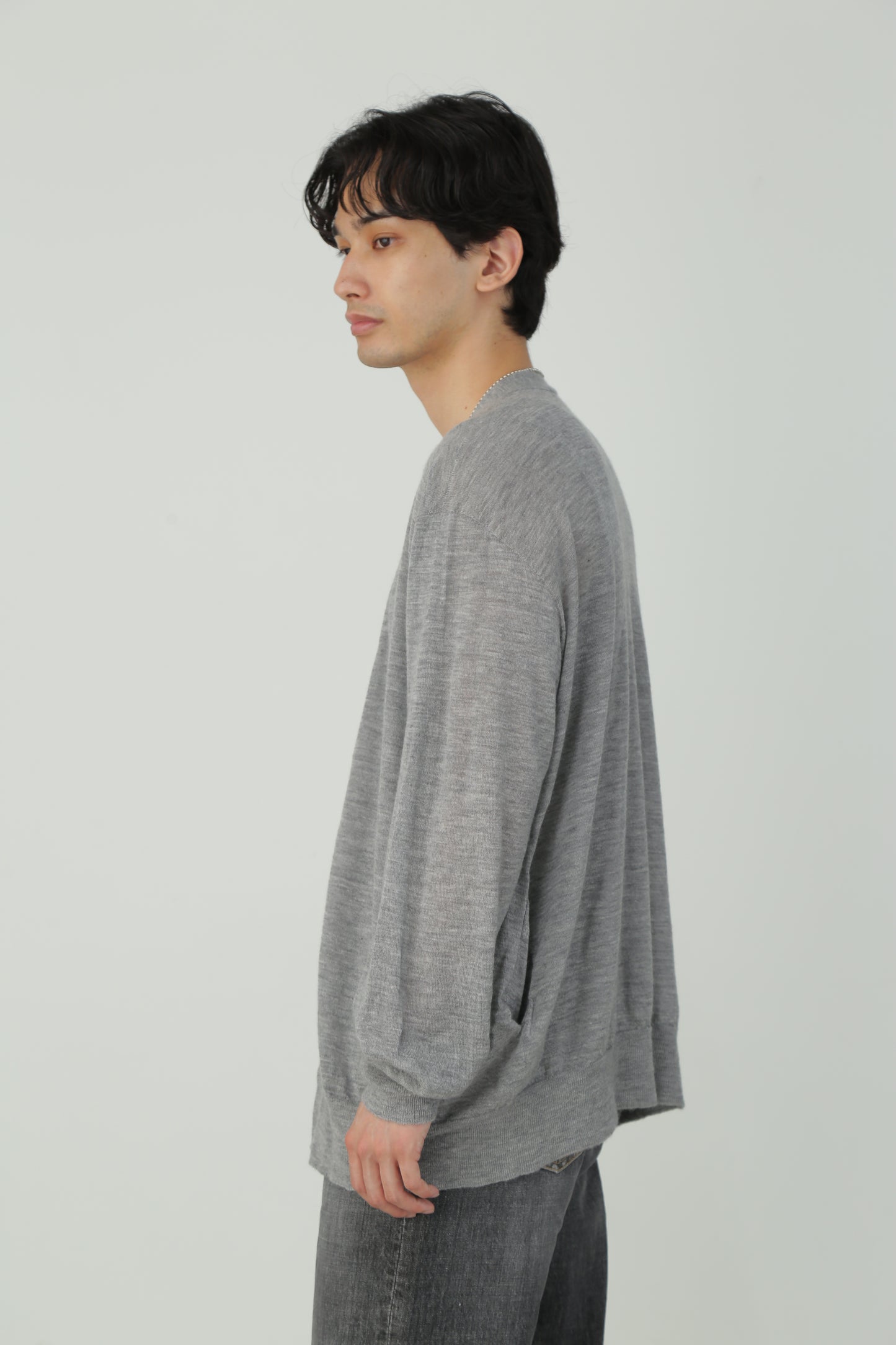 CASHMERE KNIT CARDIGAN - Wholegarment -