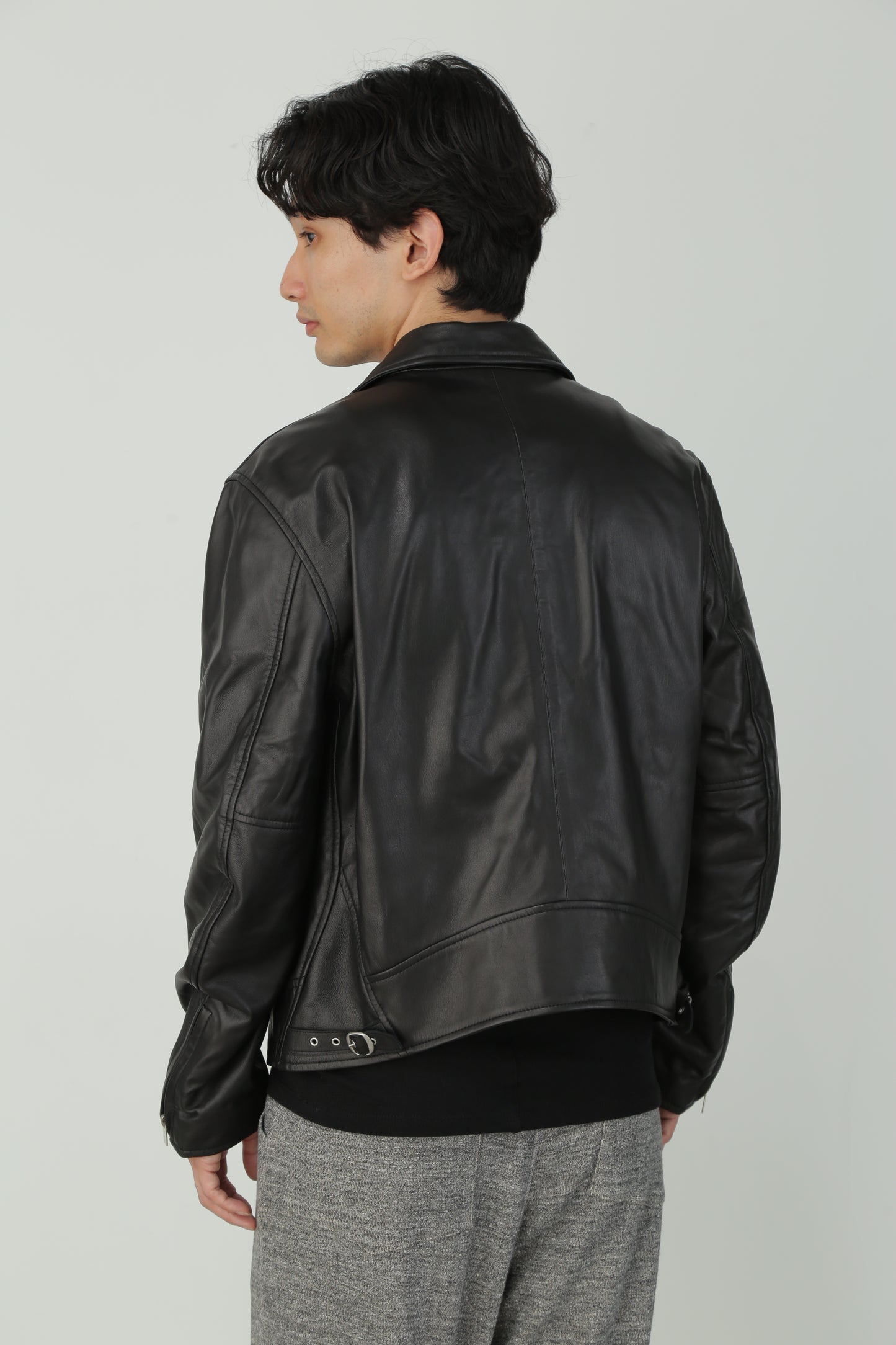 LEATHER RIDERS JACKET -Sheep leather-