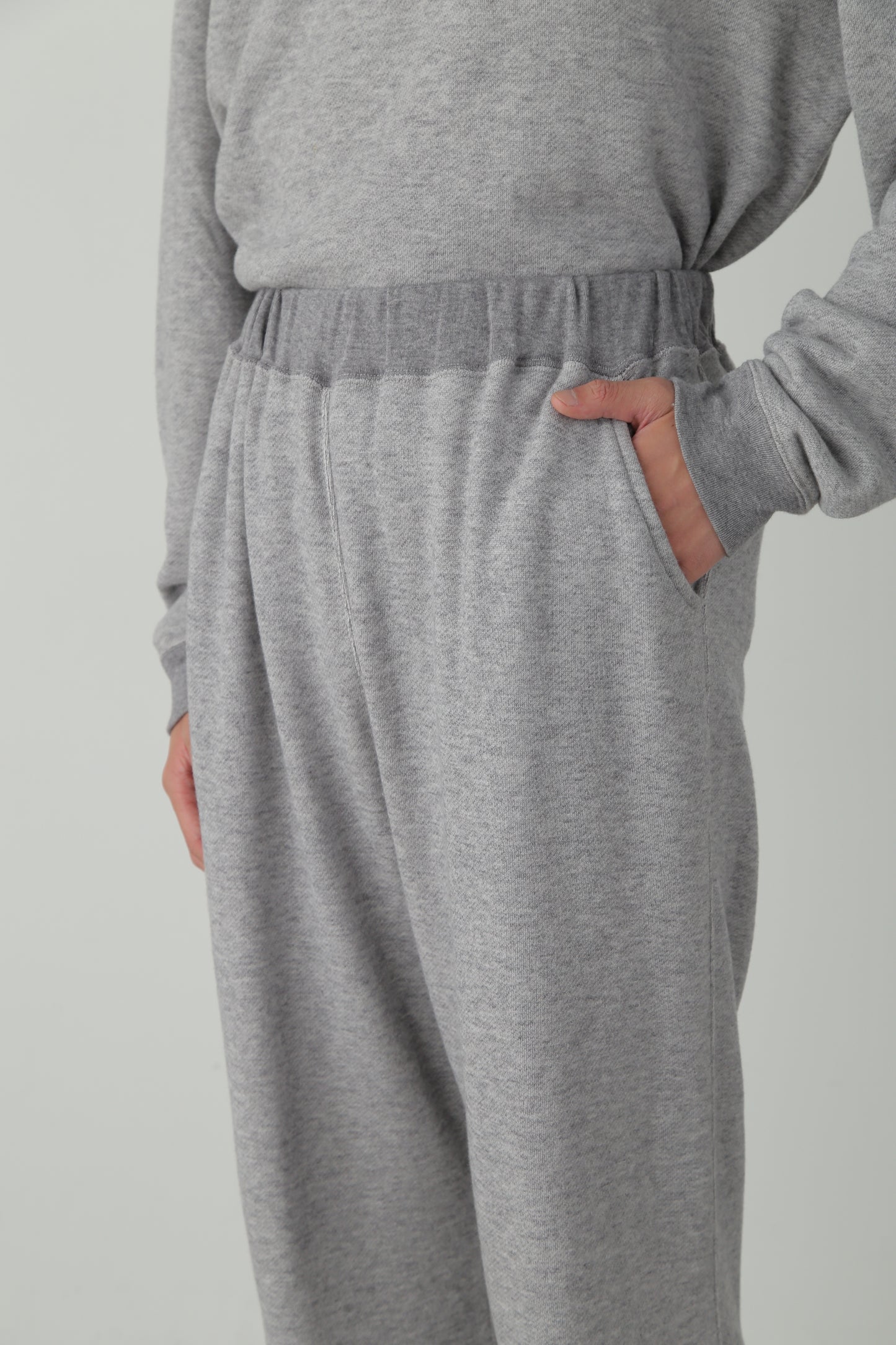 SWEAT PANTS ‐Cotton/Wool‐