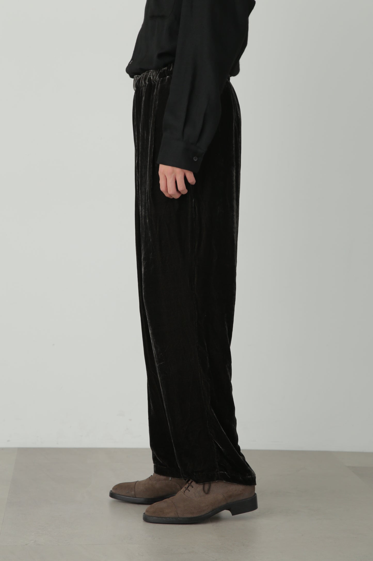 VELVET EASY PANTS -Silk / Rayon-