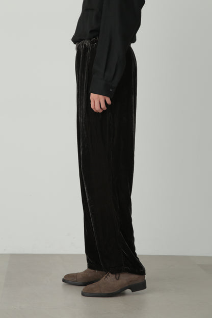 VELVET EASY PANTS -Silk / Rayon-