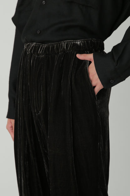 VELVET EASY PANTS -Silk / Rayon-